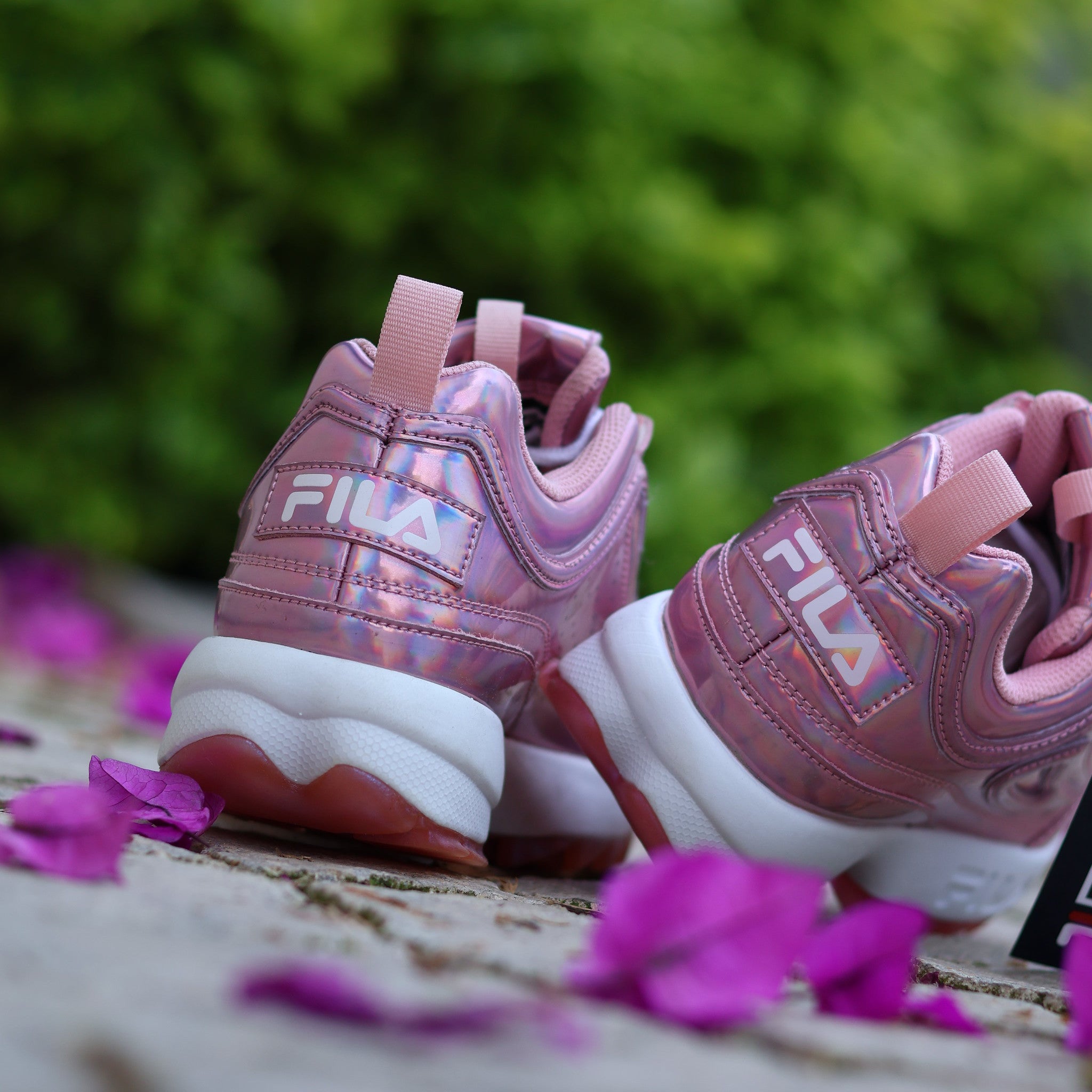 FILA DISRUPTOR LIQUID LUSTER ROSE YOUTH