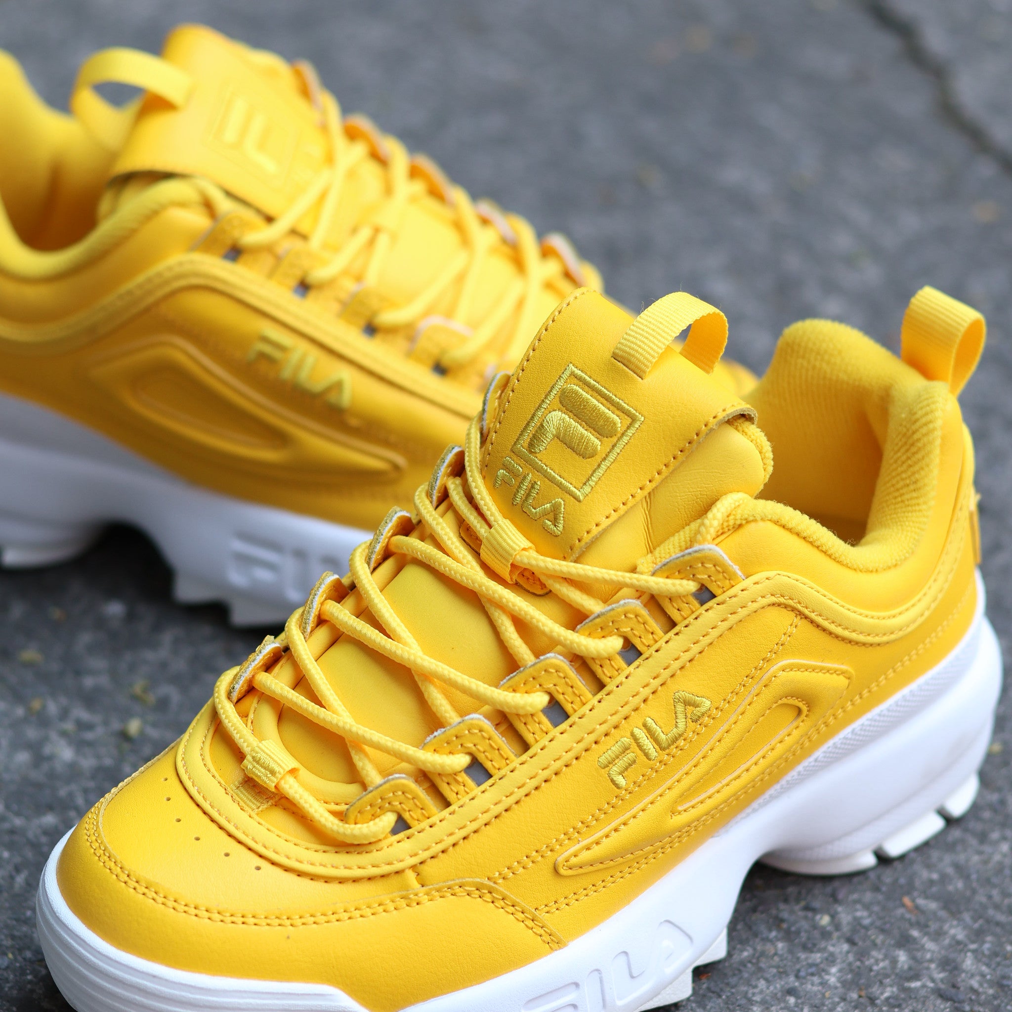 FILA DISRUPTOR YELLOW