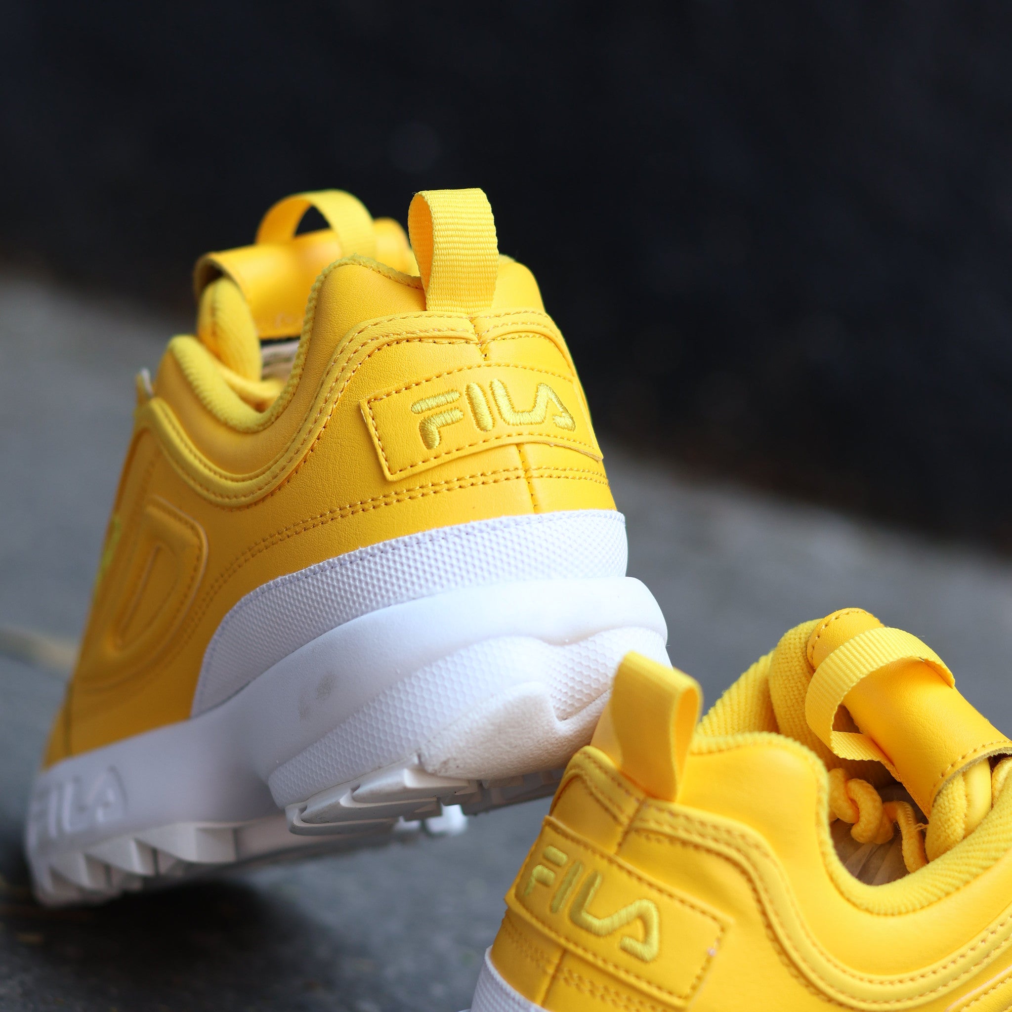 FILA DISRUPTOR YELLOW