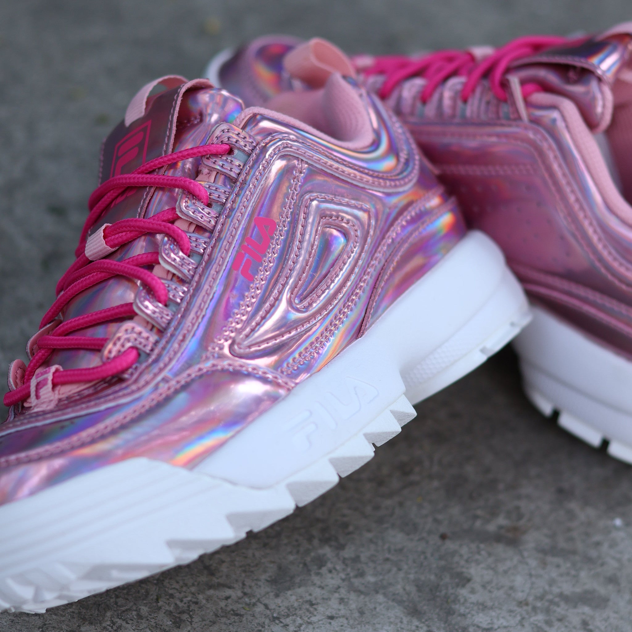 FILA DISRUPTOR IRIDISCENT ROSE