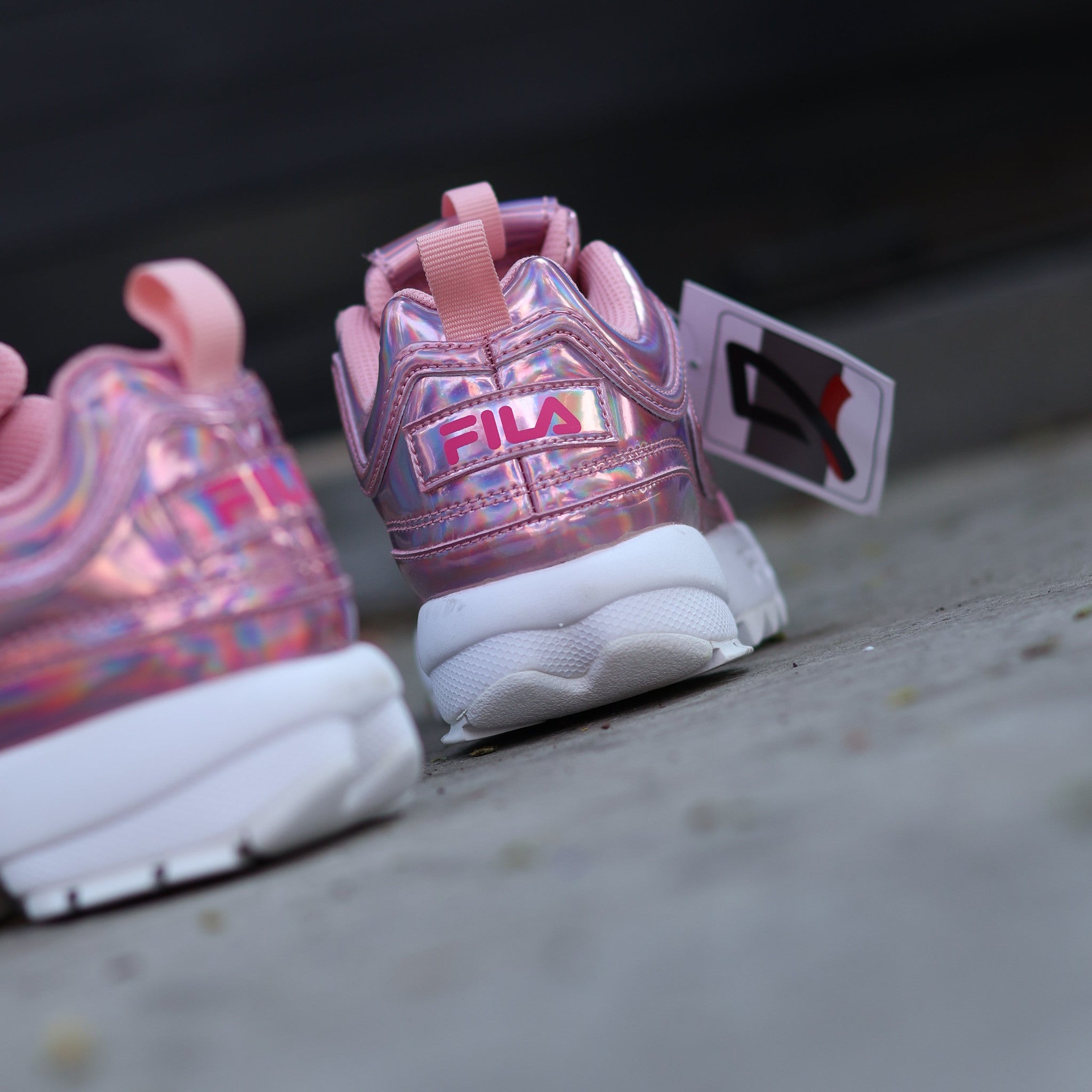 FILA DISRUPTOR IRIDISCENT ROSE