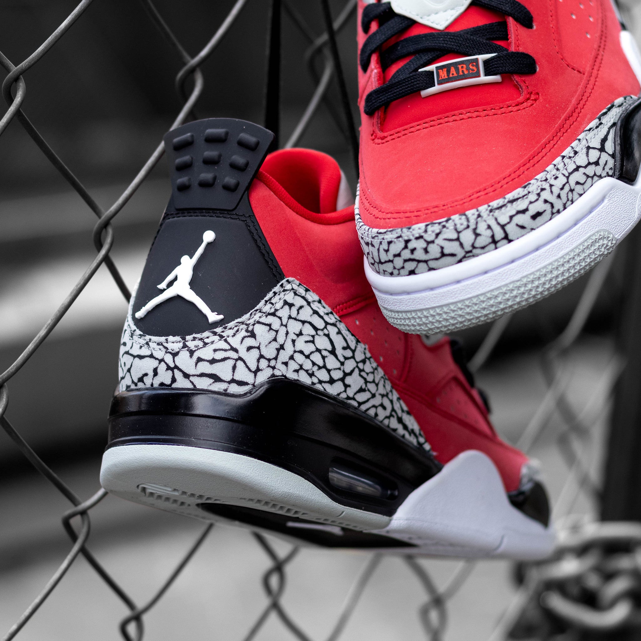 JORDAN SON OF MARS LOW FIRE RED CEMENT