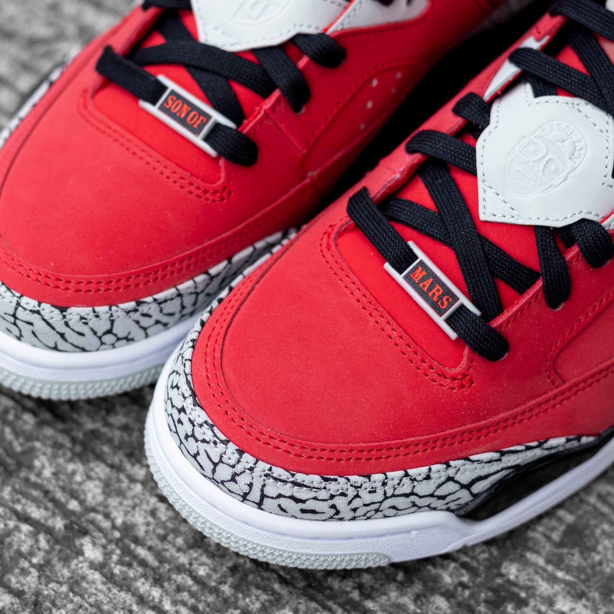 JORDAN SON OF MARS LOW FIRE RED CEMENT