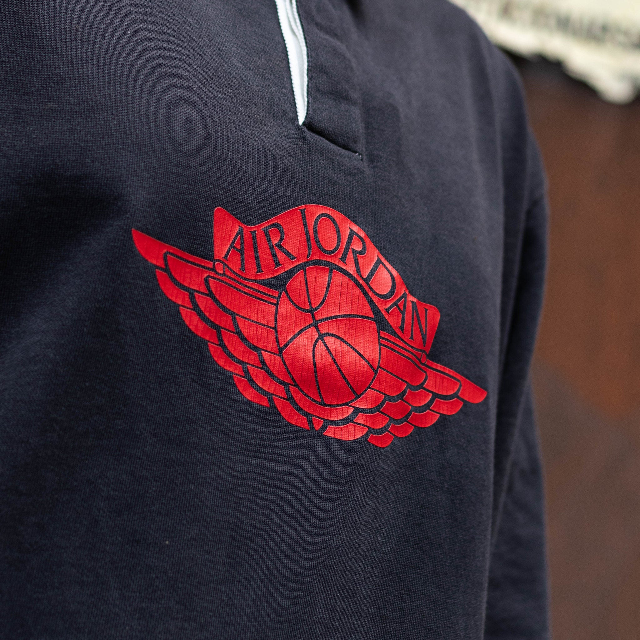 JORDAN TOP RUGBY LONG BLACK