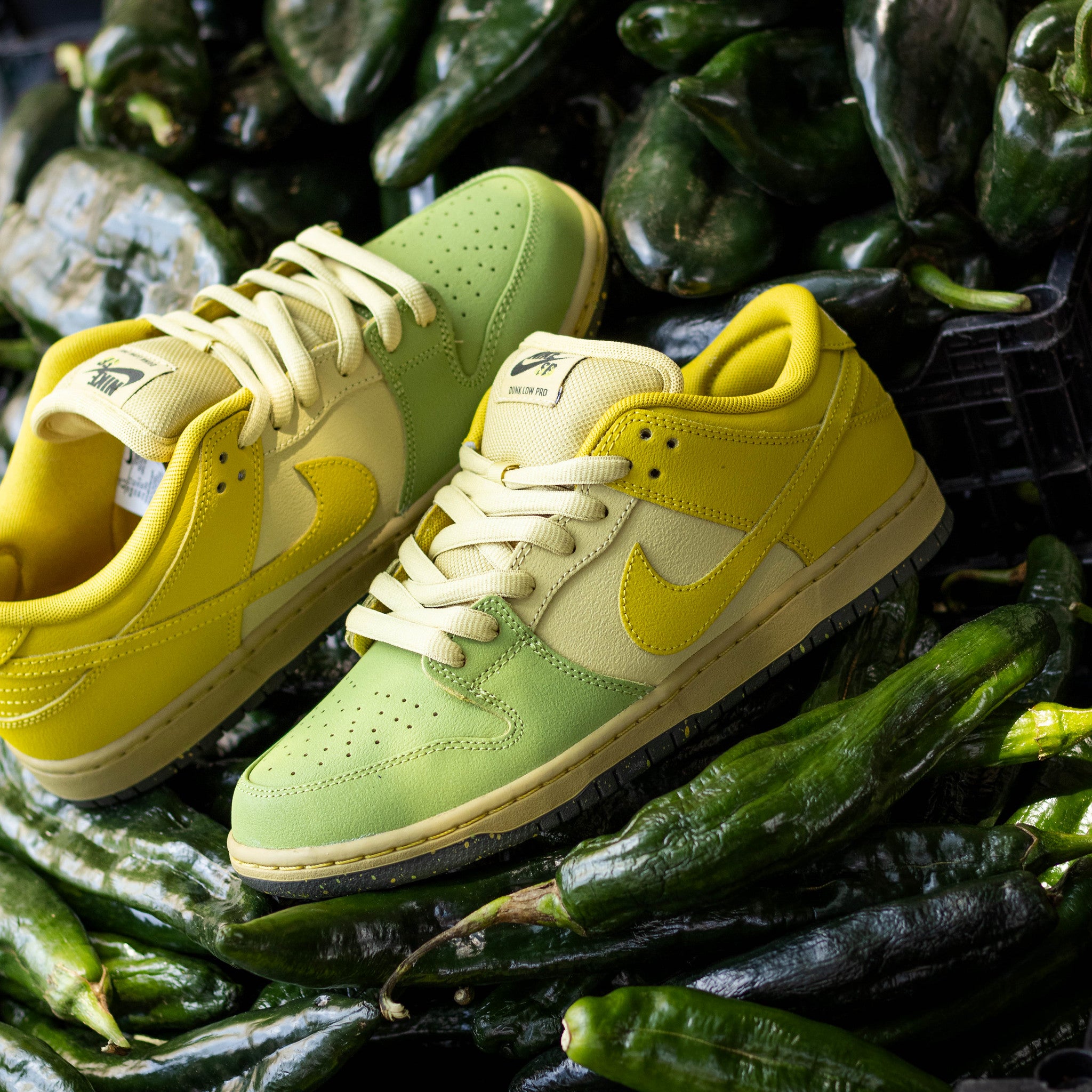NIKE SB DUNK LOW SAFFRON QUARTZ AND PEAR
