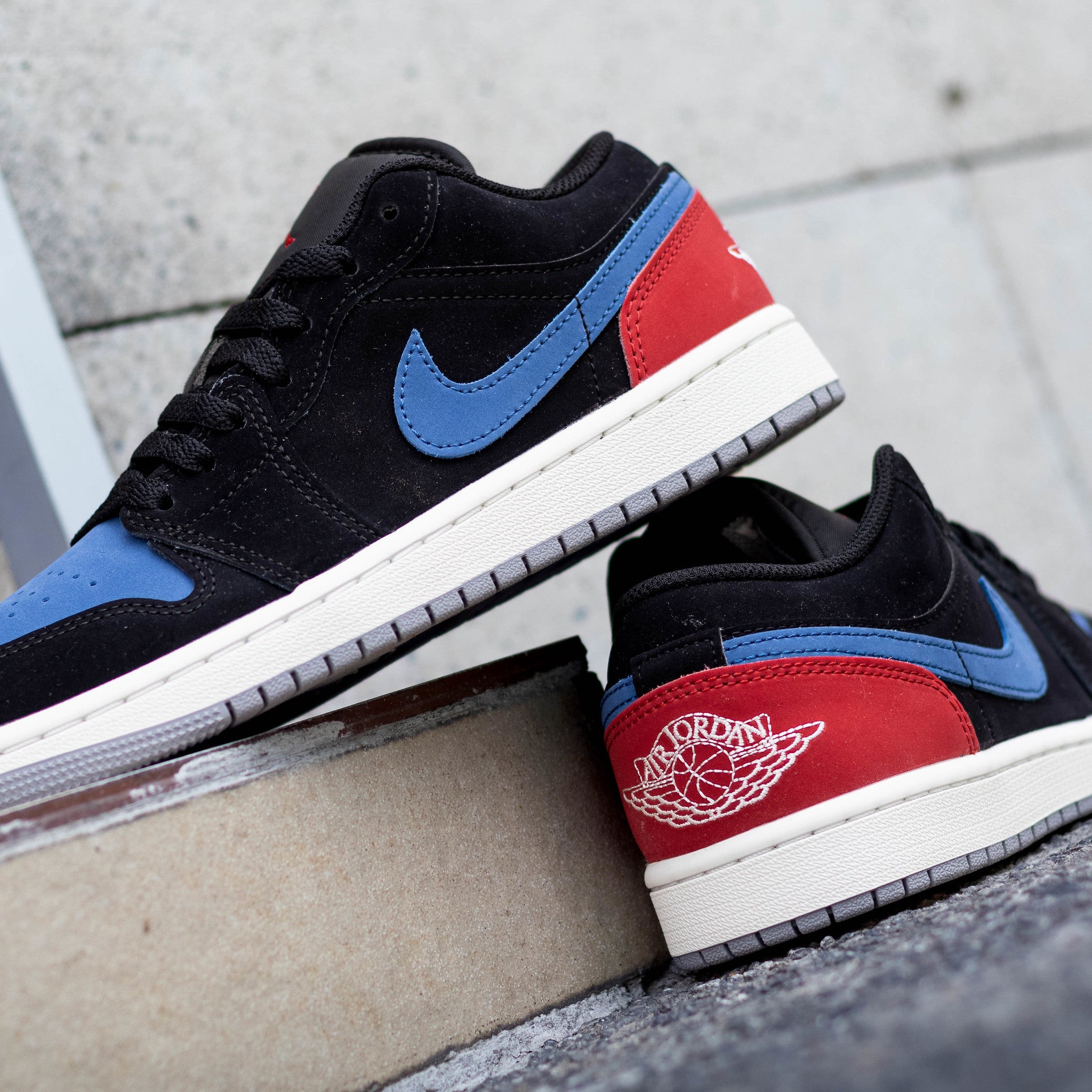 AIR JORDAN 1 LOW TOP 3 BLACK