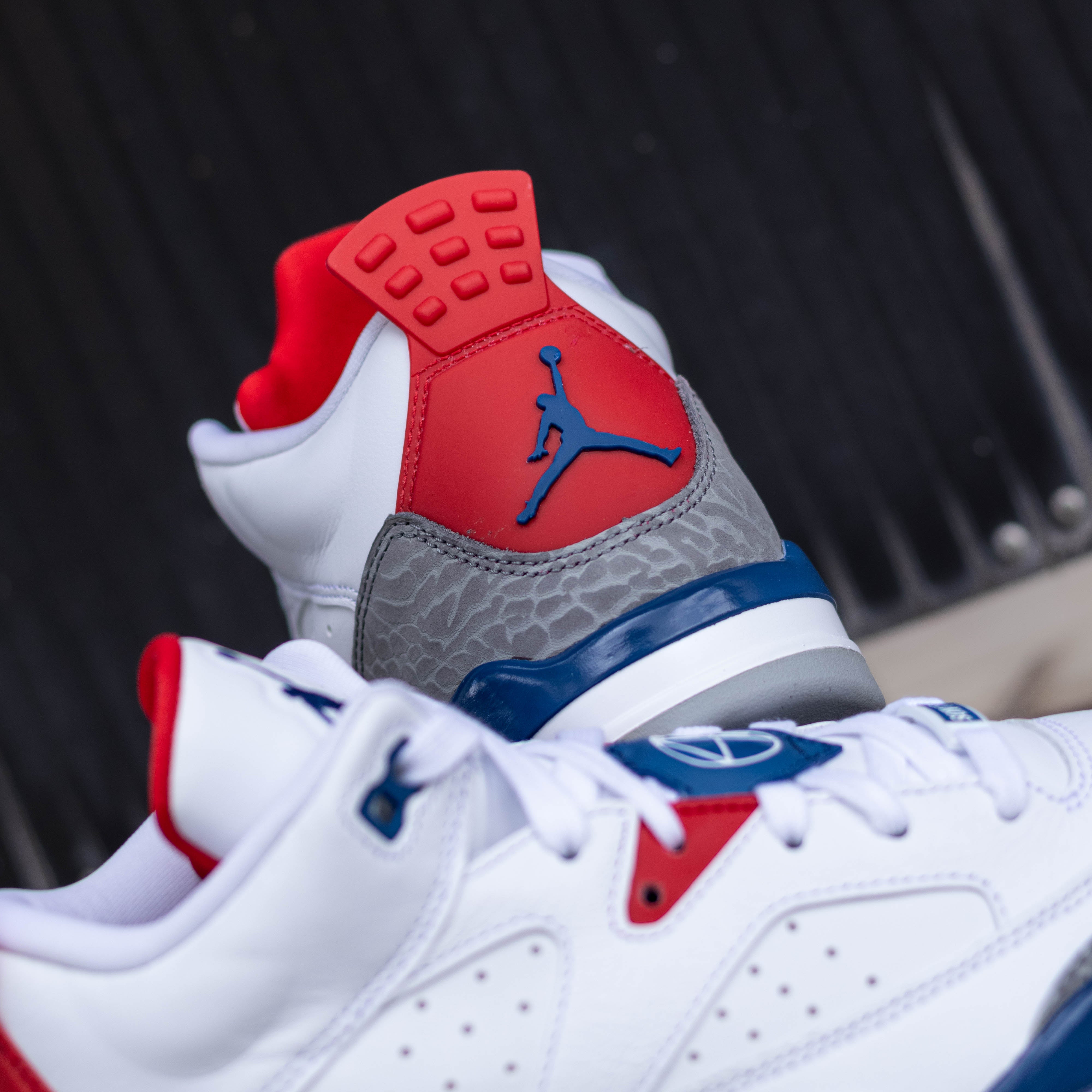 JORDAN SON OF MARS WHITE BLUE RED