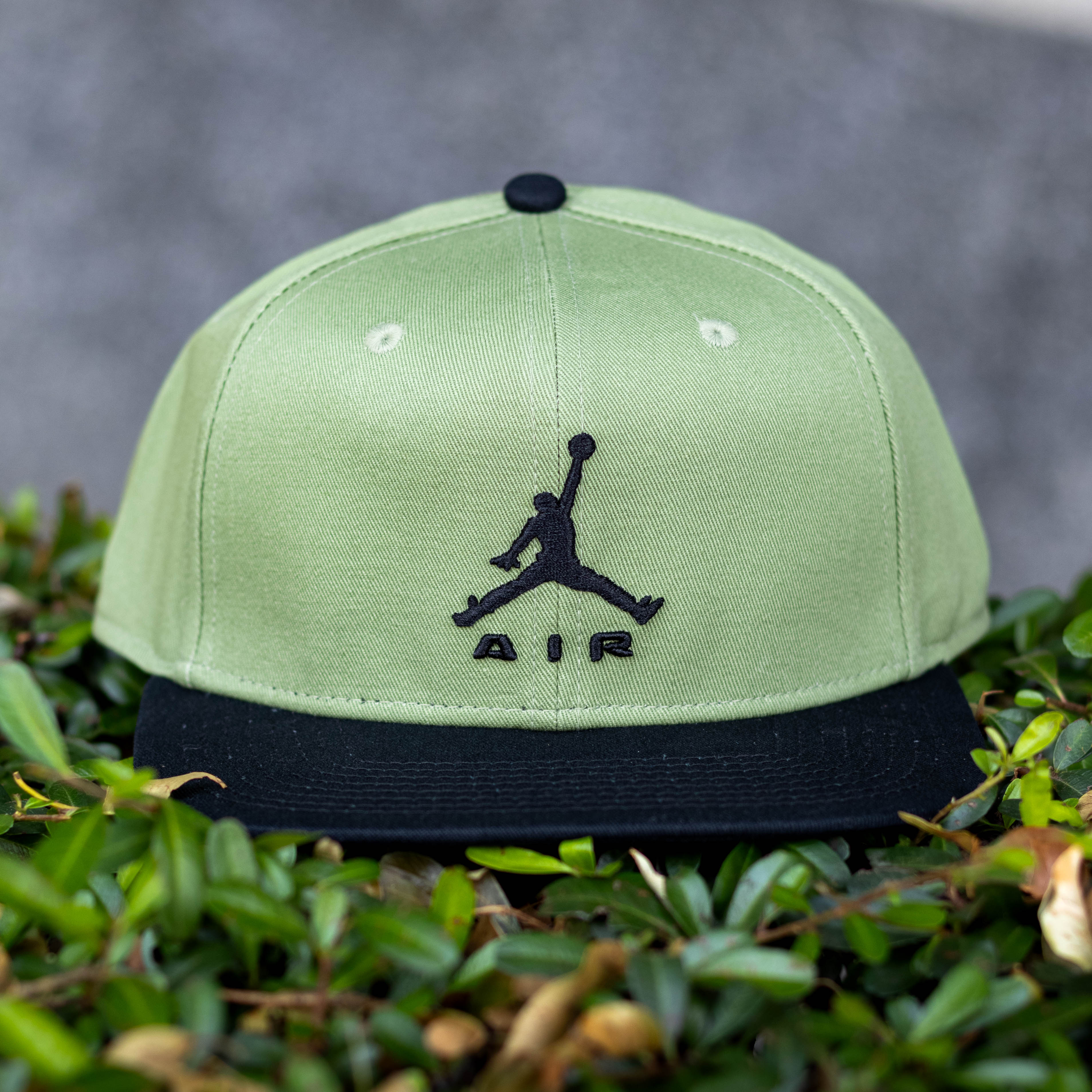 JORDAN CAP PRO GREEN BLACK