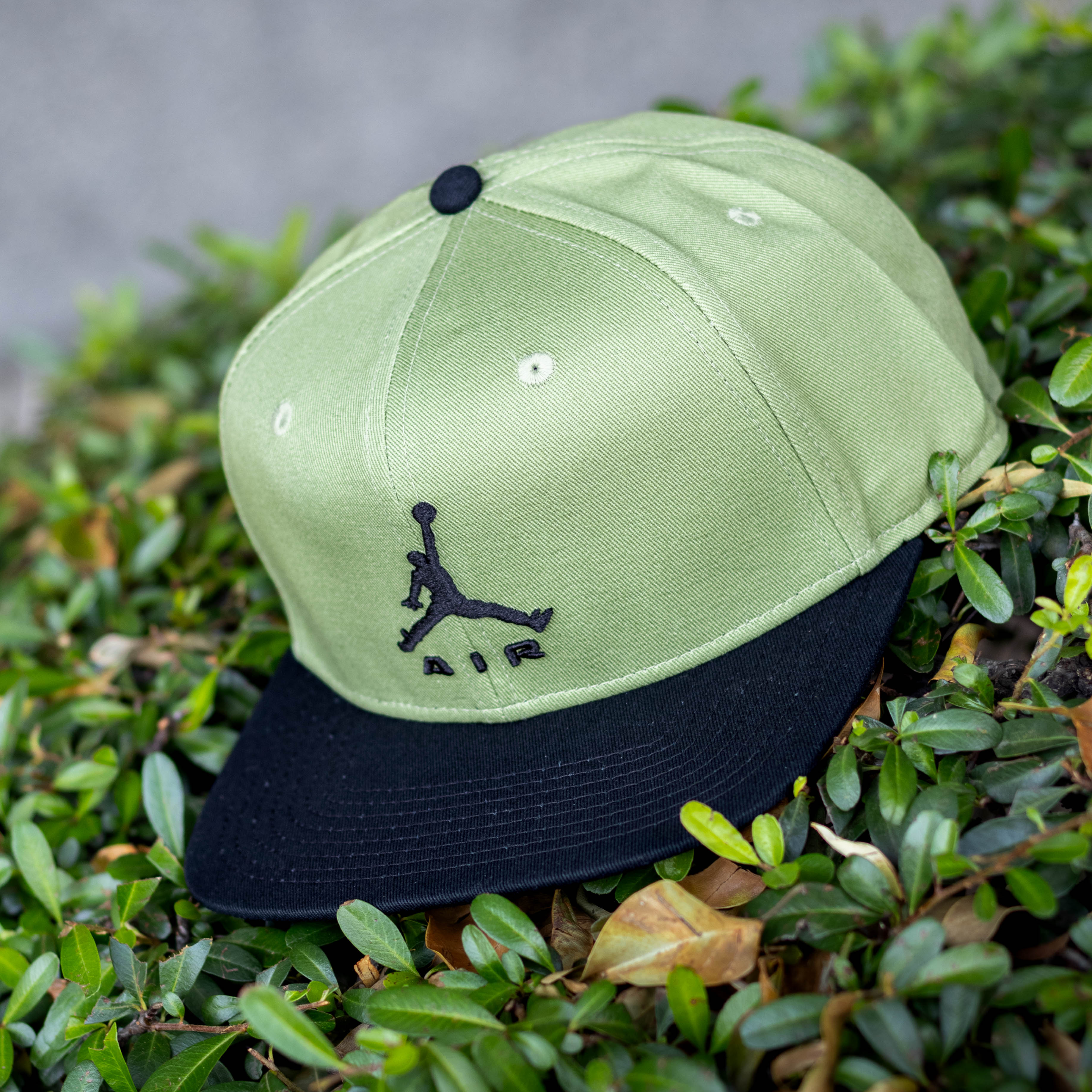 JORDAN CAP PRO GREEN BLACK