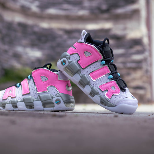 NIKE AIR MORE UPTEMPO METALLIC PINK W