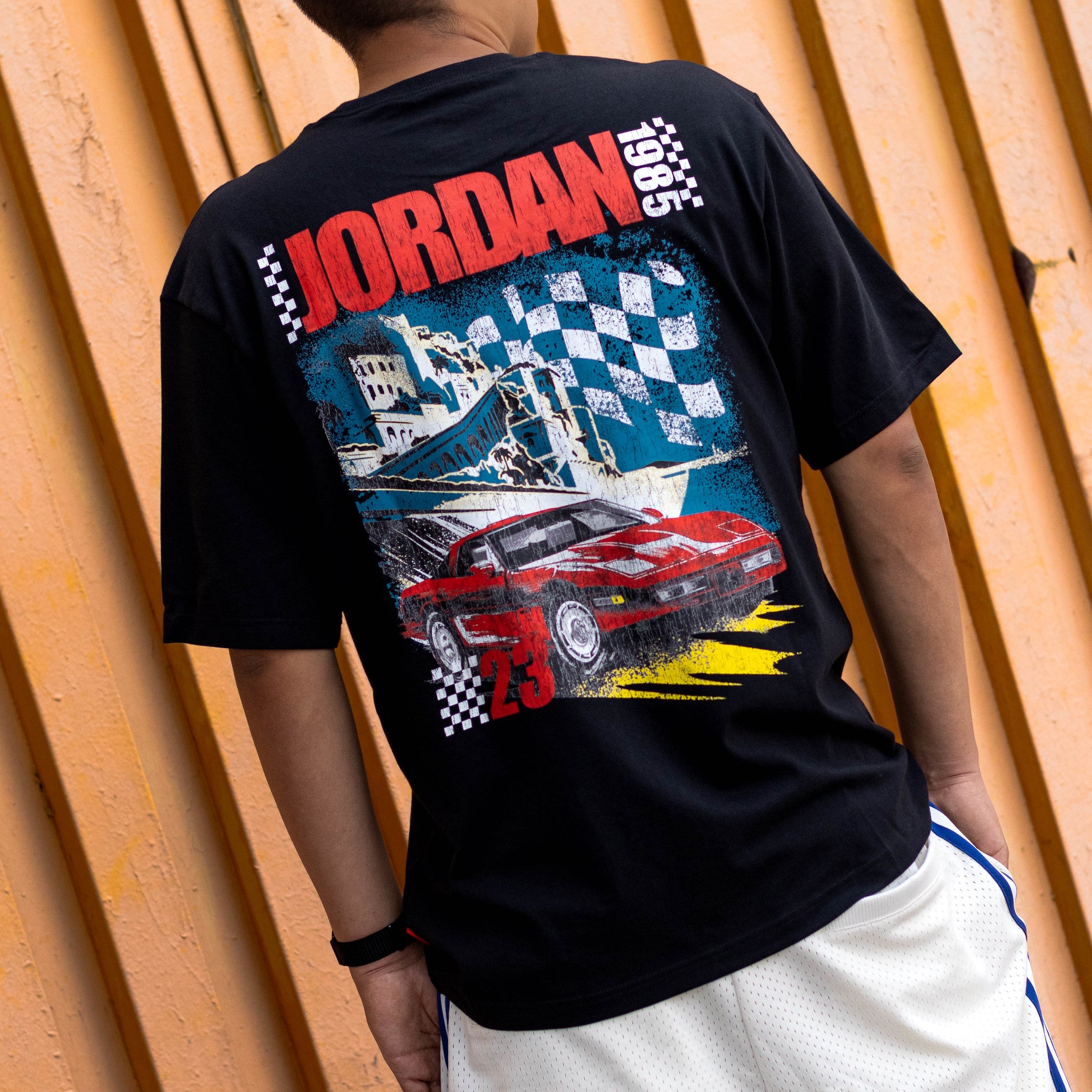 JORDAN TEE CAR BLACK