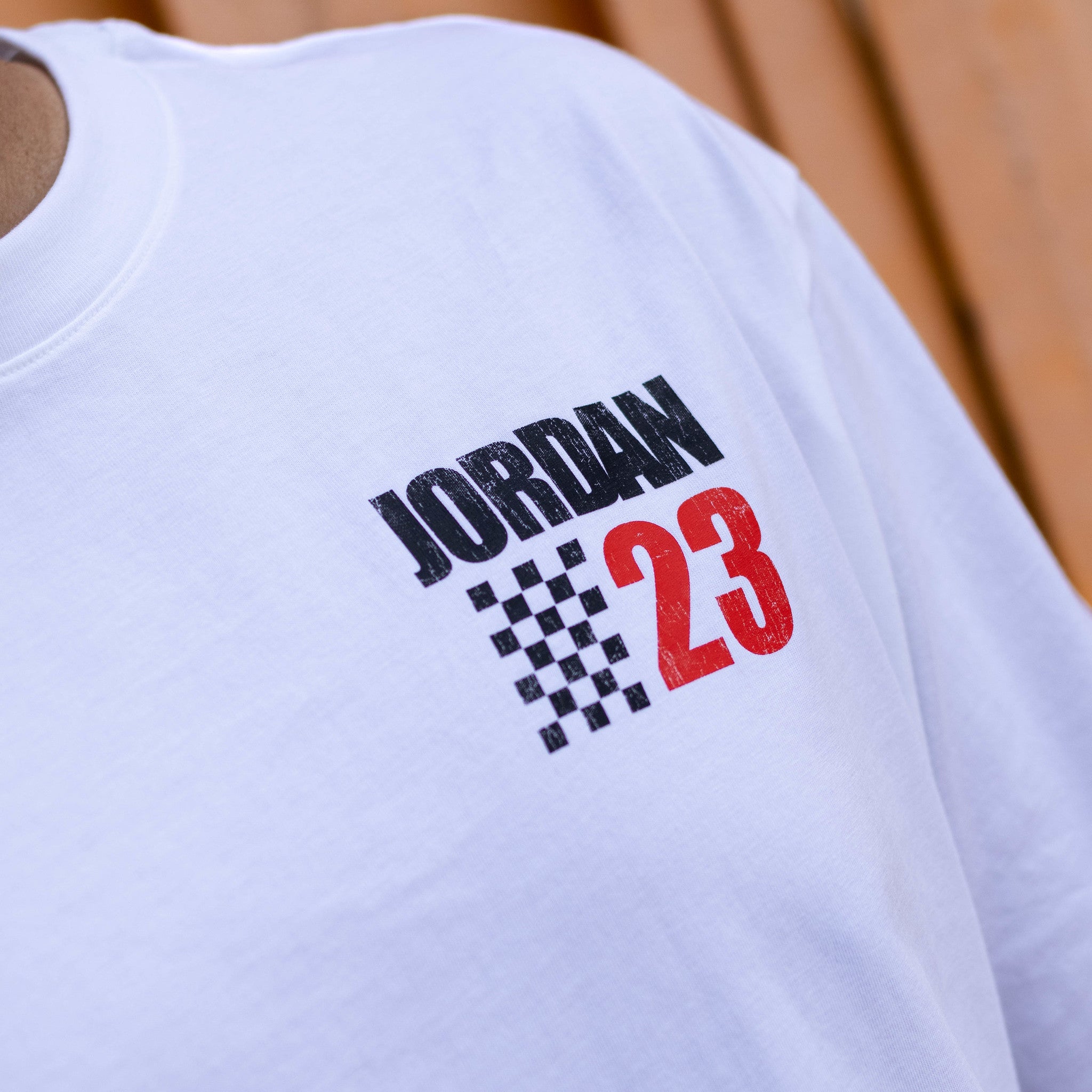 JORDAN TEE CAR WHITE