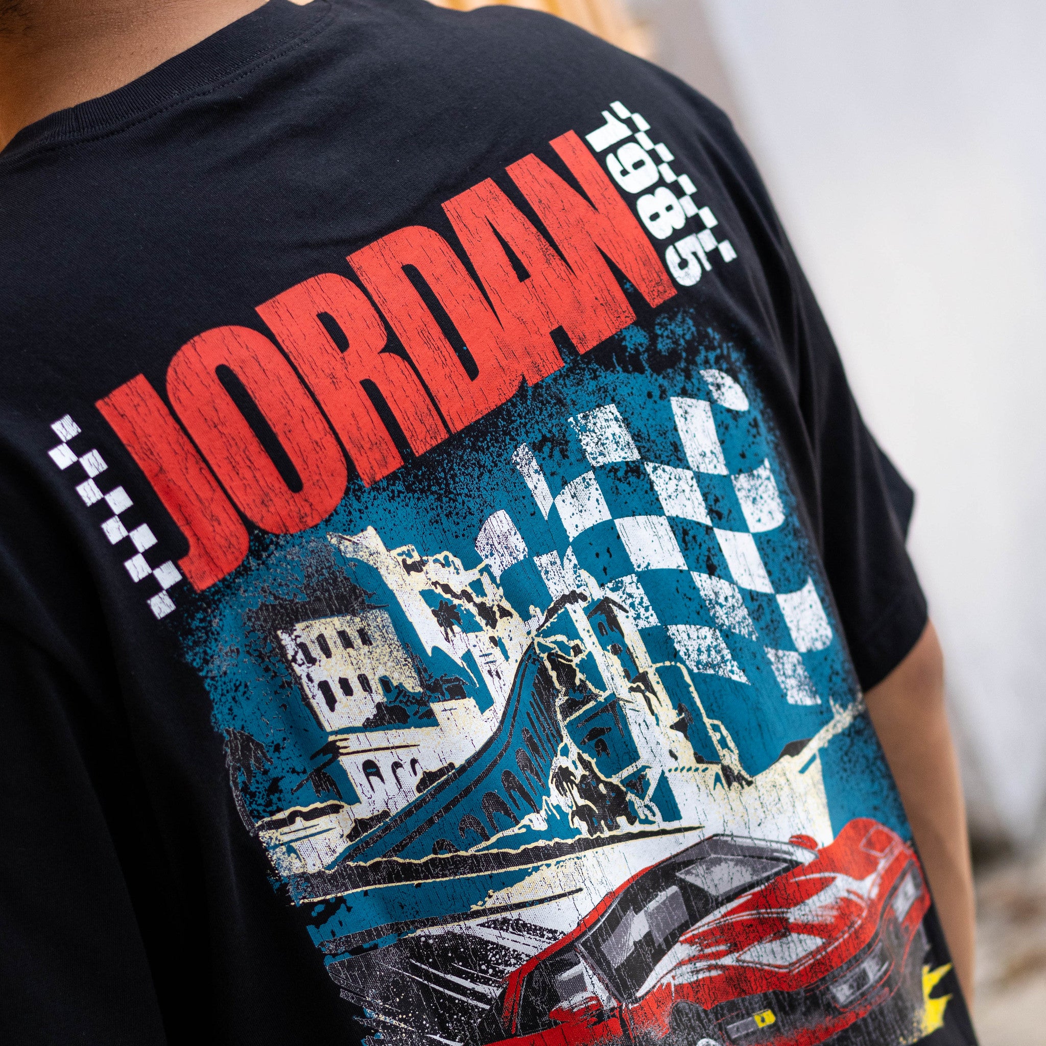 JORDAN TEE CAR BLACK