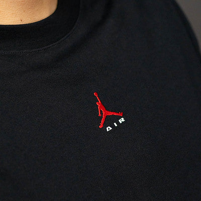 JORDAN TEE BLACK JUMPMAN LASER