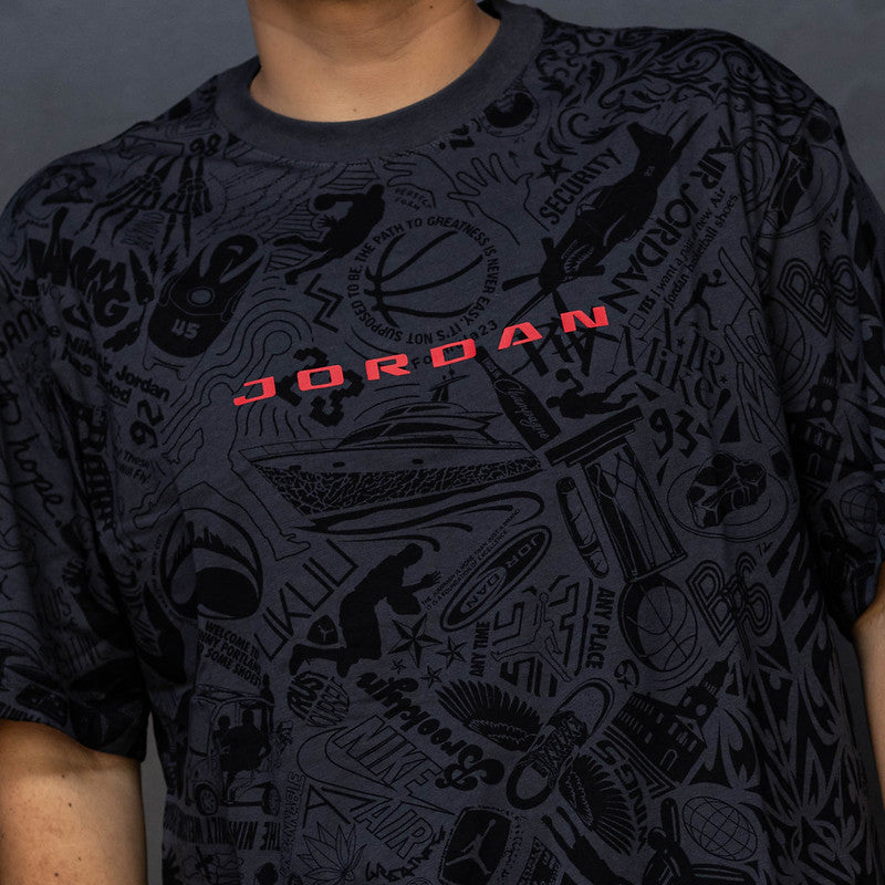 JORDAN TEE BLACK LASER