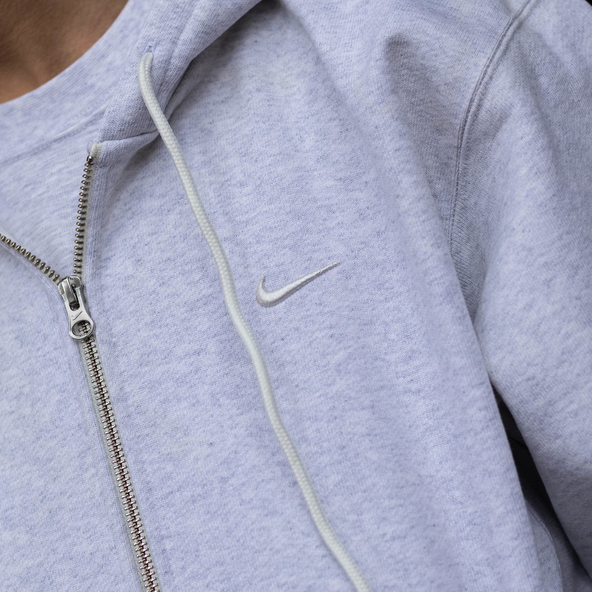 NIKE HOODIE  ZIP 560 GREY