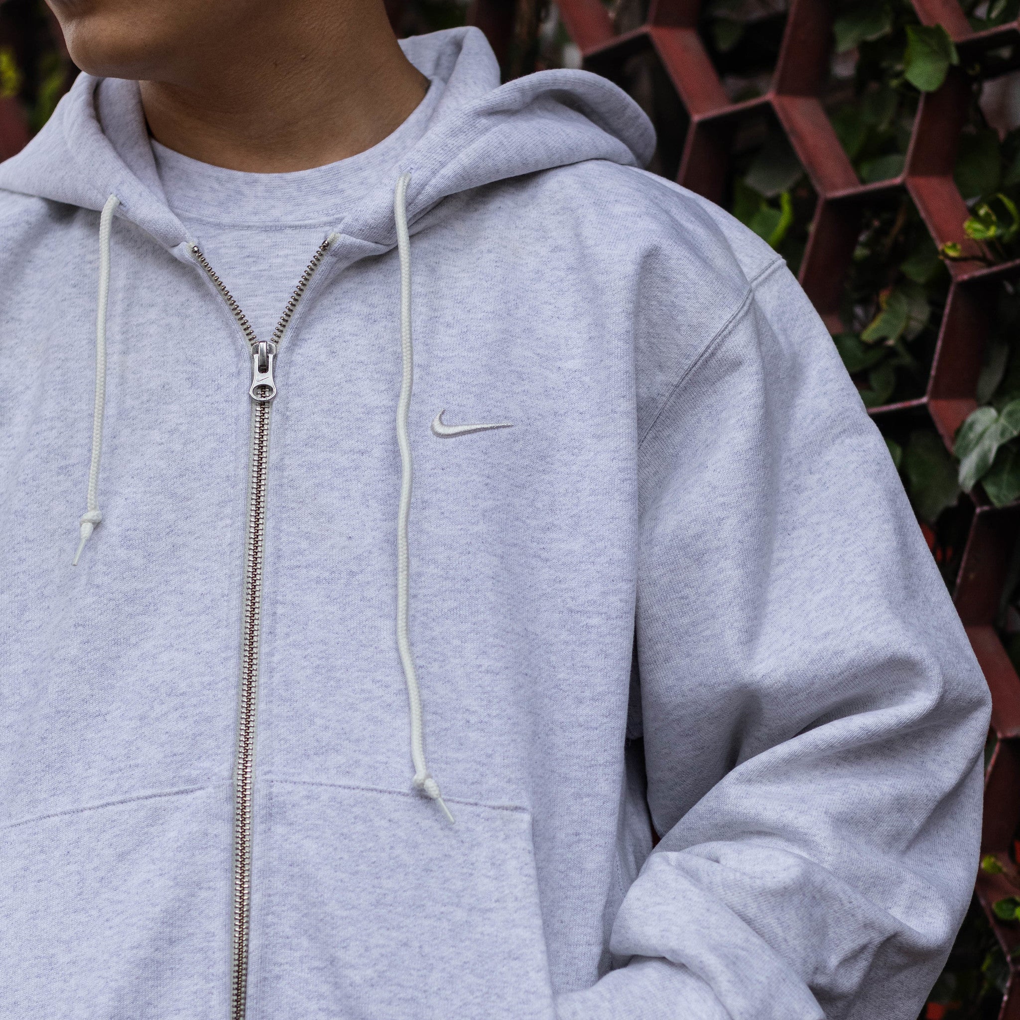 NIKE HOODIE  ZIP 560 GREY