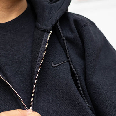 NIKE HOODIE  ZIP 560 BLACK