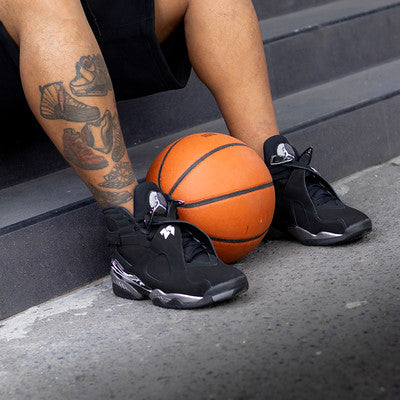 AIR JORDAN 8 BLACK CHROME