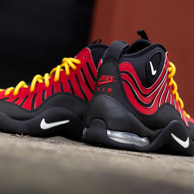 NIKE AIR BAKING HIGH BLACK RED