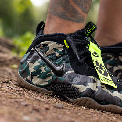 NIKE AIR FOAMPOSITE PRO BLACK CAMO