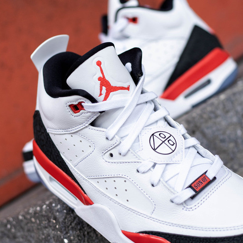 JORDAN SON OF MARS LOW WHITE CRIMSON