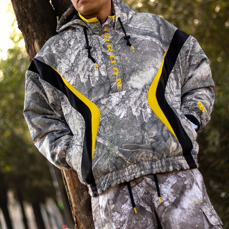 JORDAN JACKET REALTREE GREY CITRON