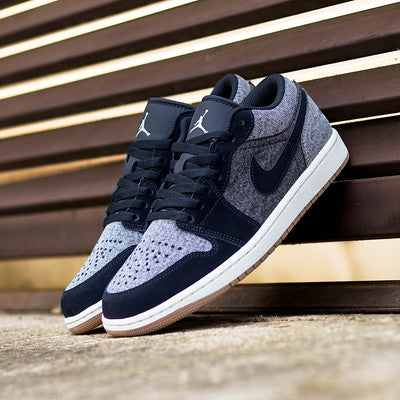 AIR JORDAN 1 LOW BLACK DENIM-HJ4360-001-B