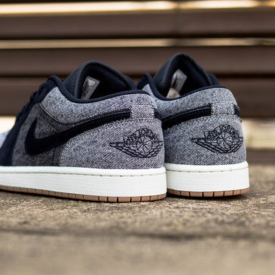 AIR JORDAN 1 LOW BLACK DENIM-HJ4360-001-C