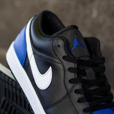 AIR JORDAN 1 LOW BLACK ROYAL TOE-553558-042-B