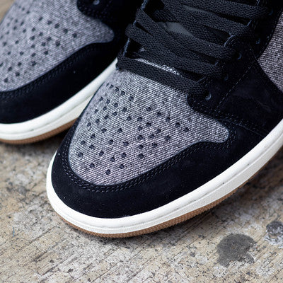 AIR JORDAN 1 MID BLACK DENIM-HJ4363-001-B