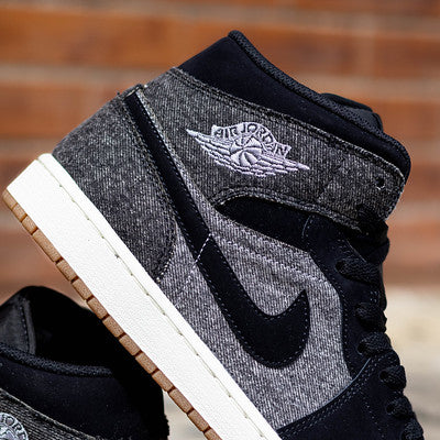 AIR JORDAN 1 MID BLACK DENIM-HJ4363-001-E