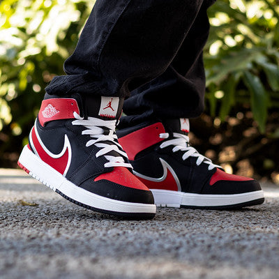 AIR JORDAN 1 MID EASYON BRED GS-FQ1281-006-A