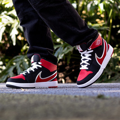 AIR JORDAN 1 MID EASYON BRED GS-FQ1281-006-B