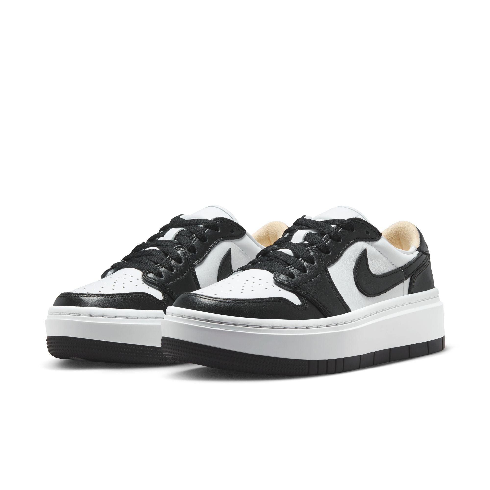 AIR JORDAN 1 LOW ELEVATE BLACK WHITE W