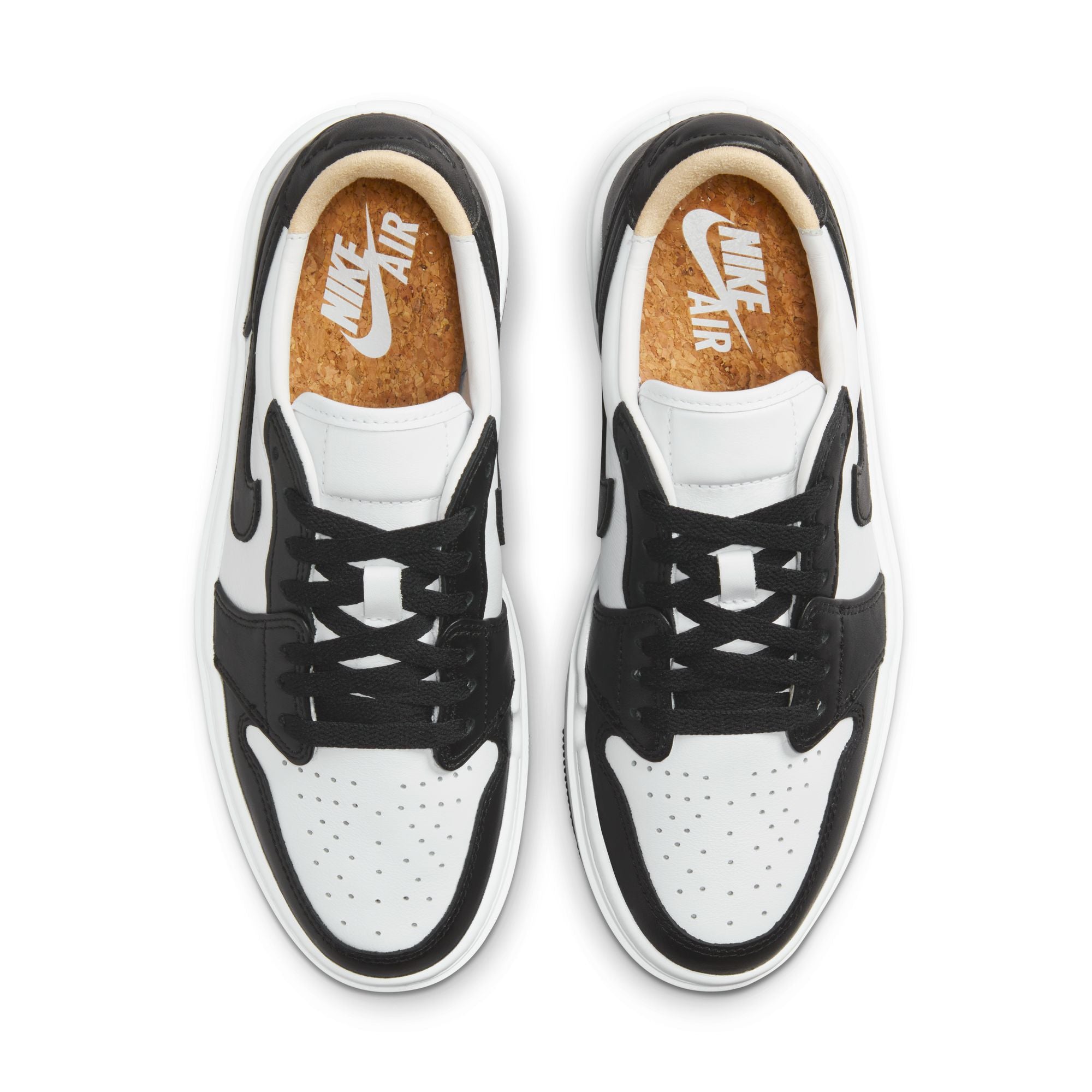 AIR JORDAN 1 LOW ELEVATE BLACK WHITE W