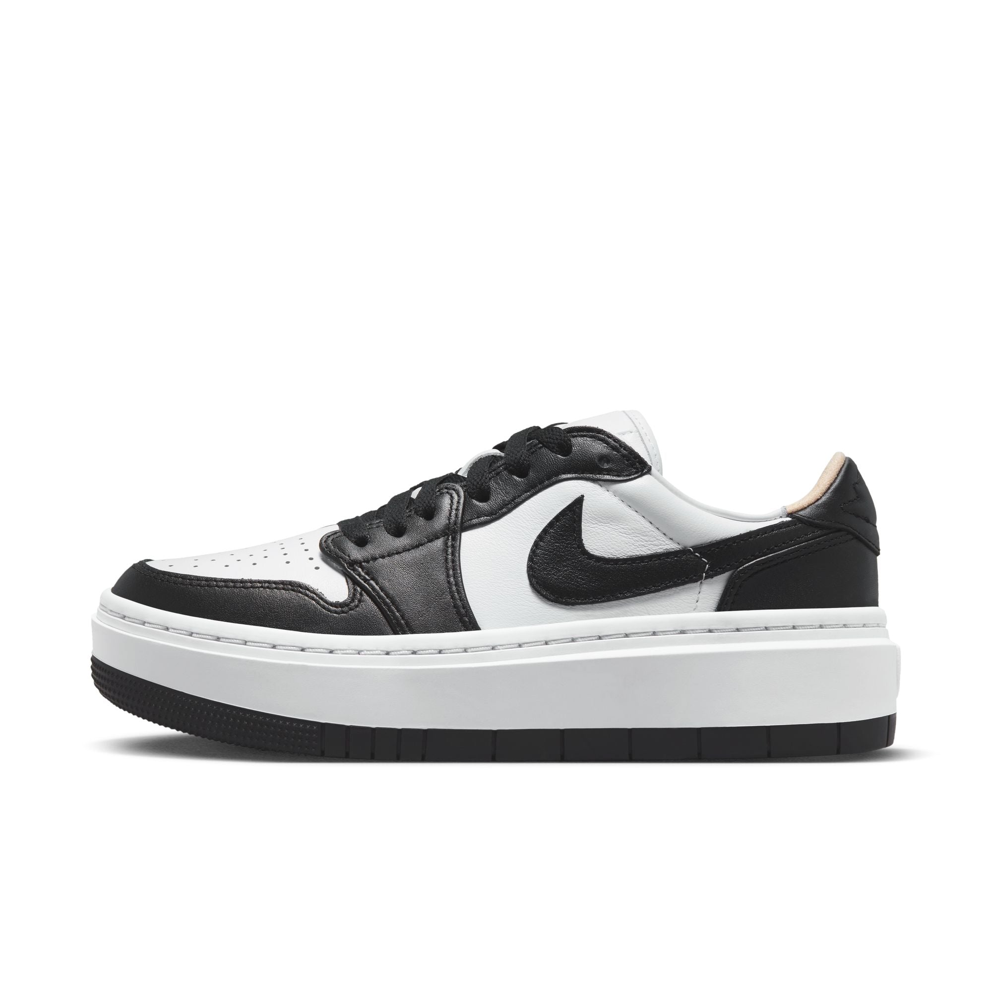 AIR JORDAN 1 LOW ELEVATE BLACK WHITE W