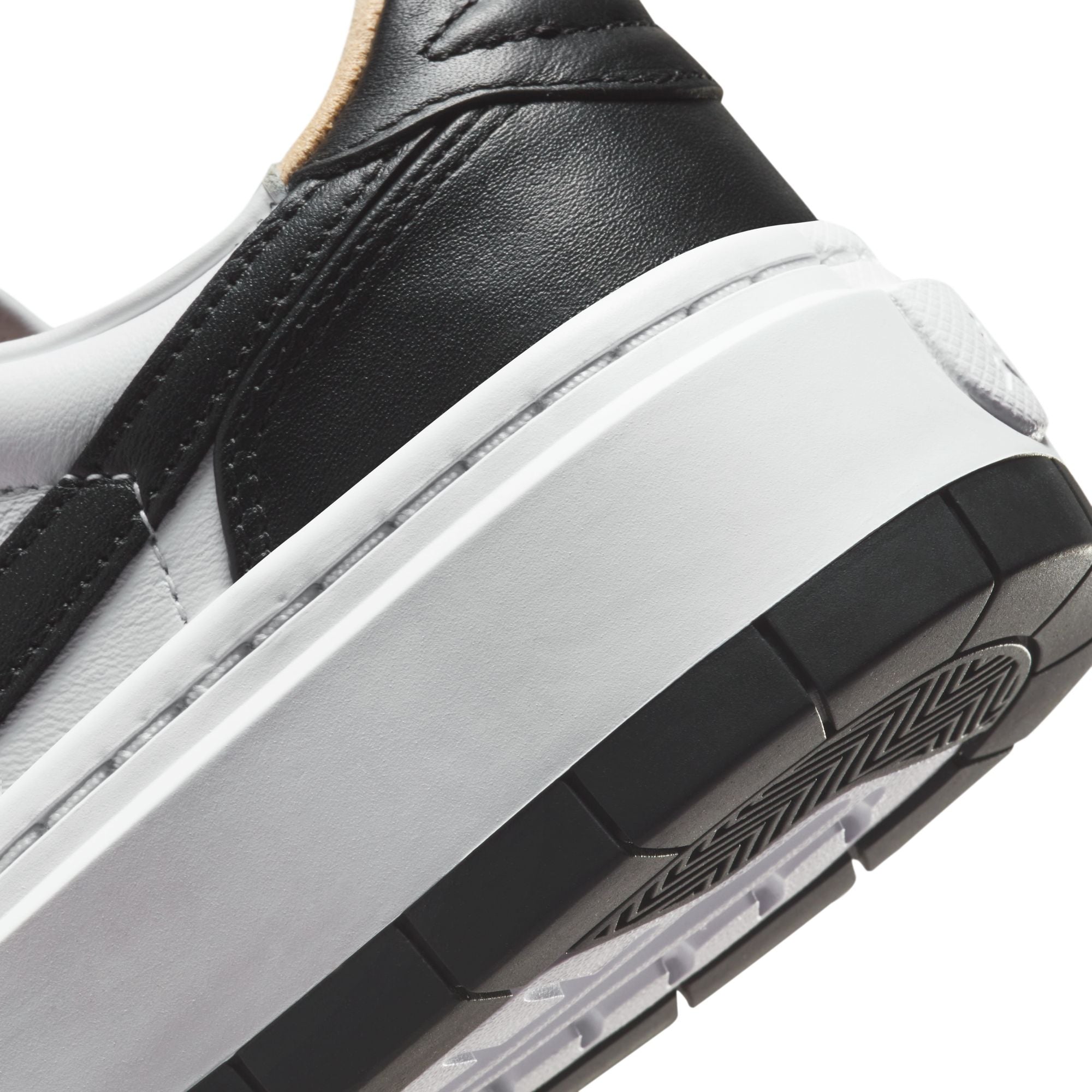 AIR JORDAN 1 LOW ELEVATE BLACK WHITE W