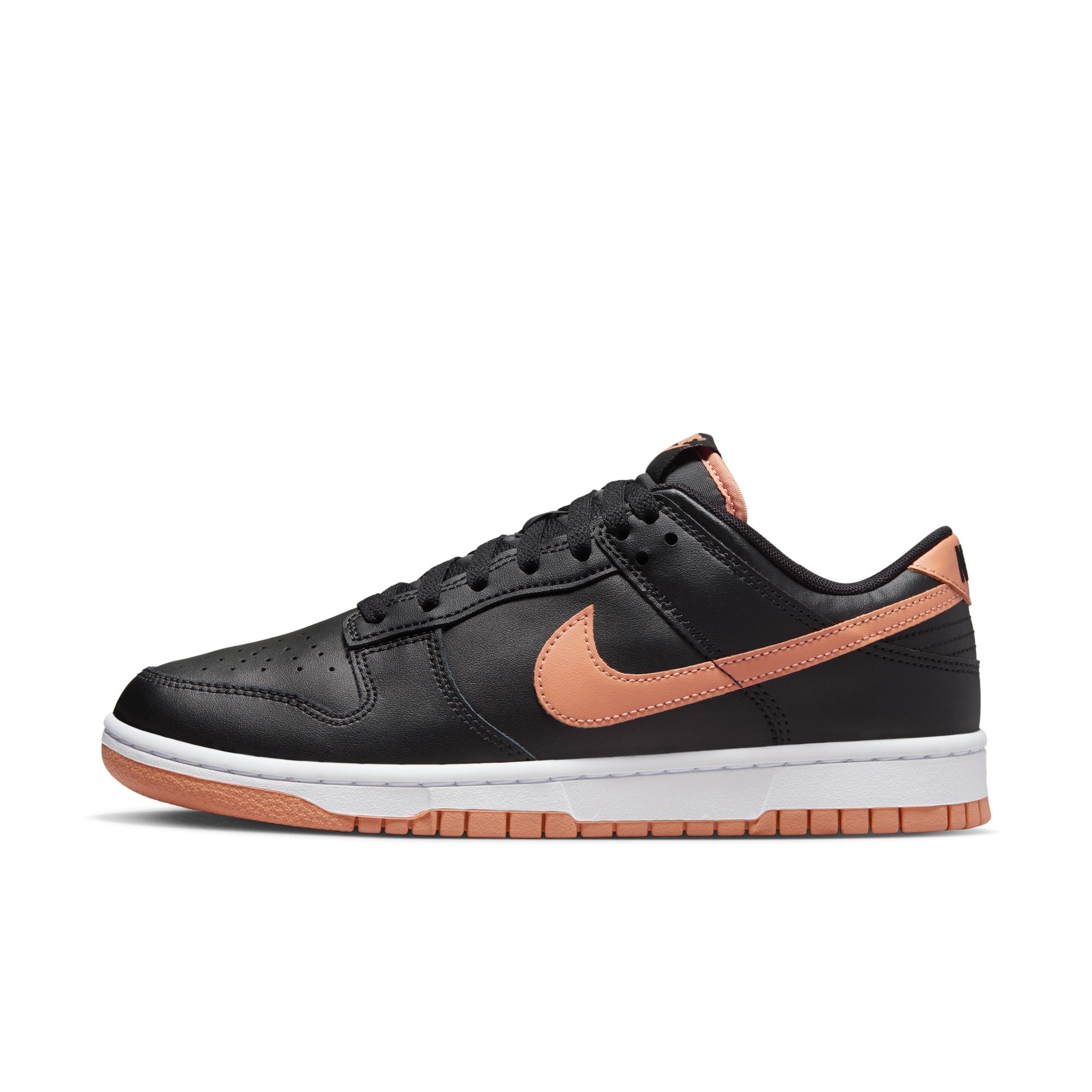 NIKE DUNK LOW BLACK AMBER BROWN