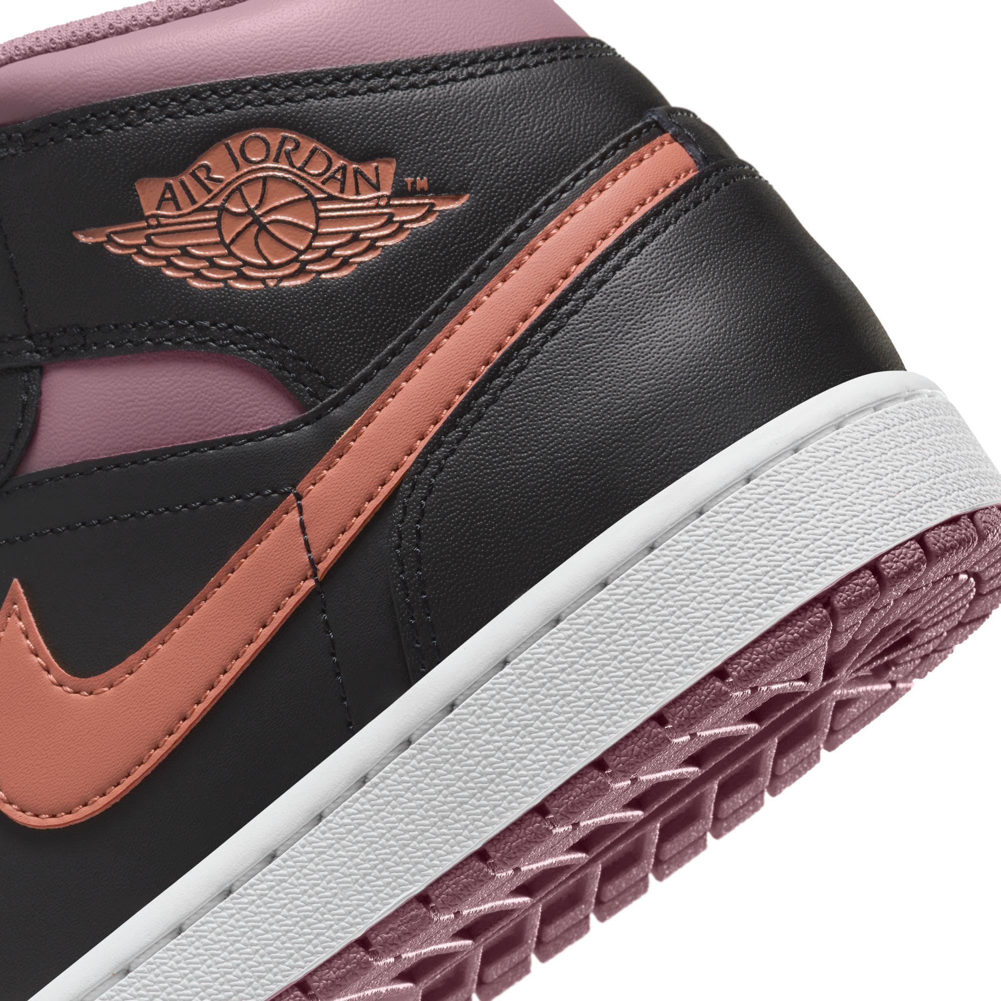 AIR JORDAN 1 MID MAUVE