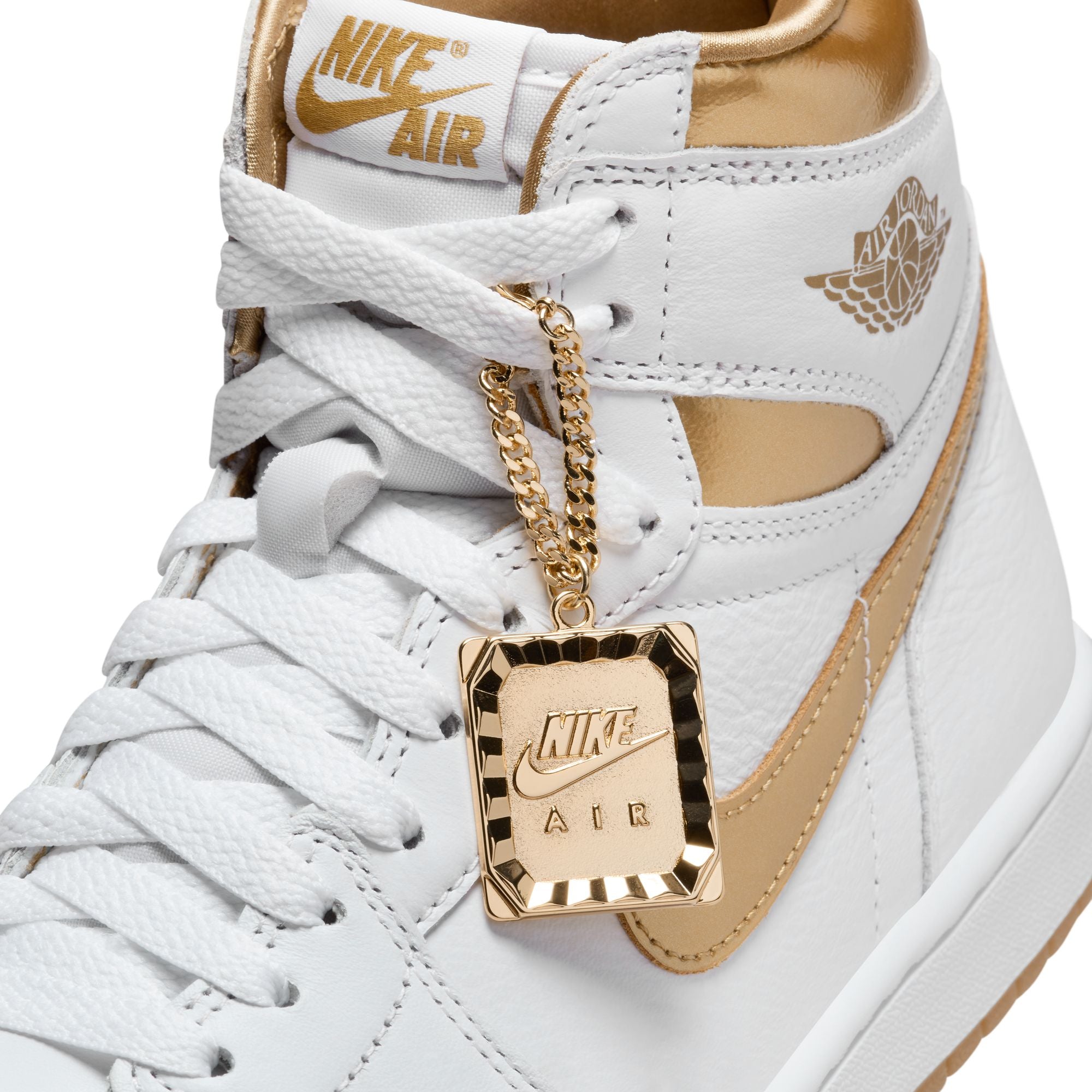 Gold retro jordans best sale