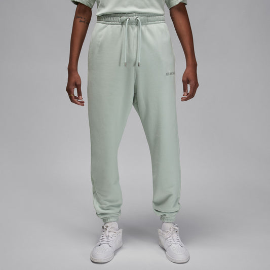 JORDAN PANTS WORDMARK FLEECE LIGHT SILVER