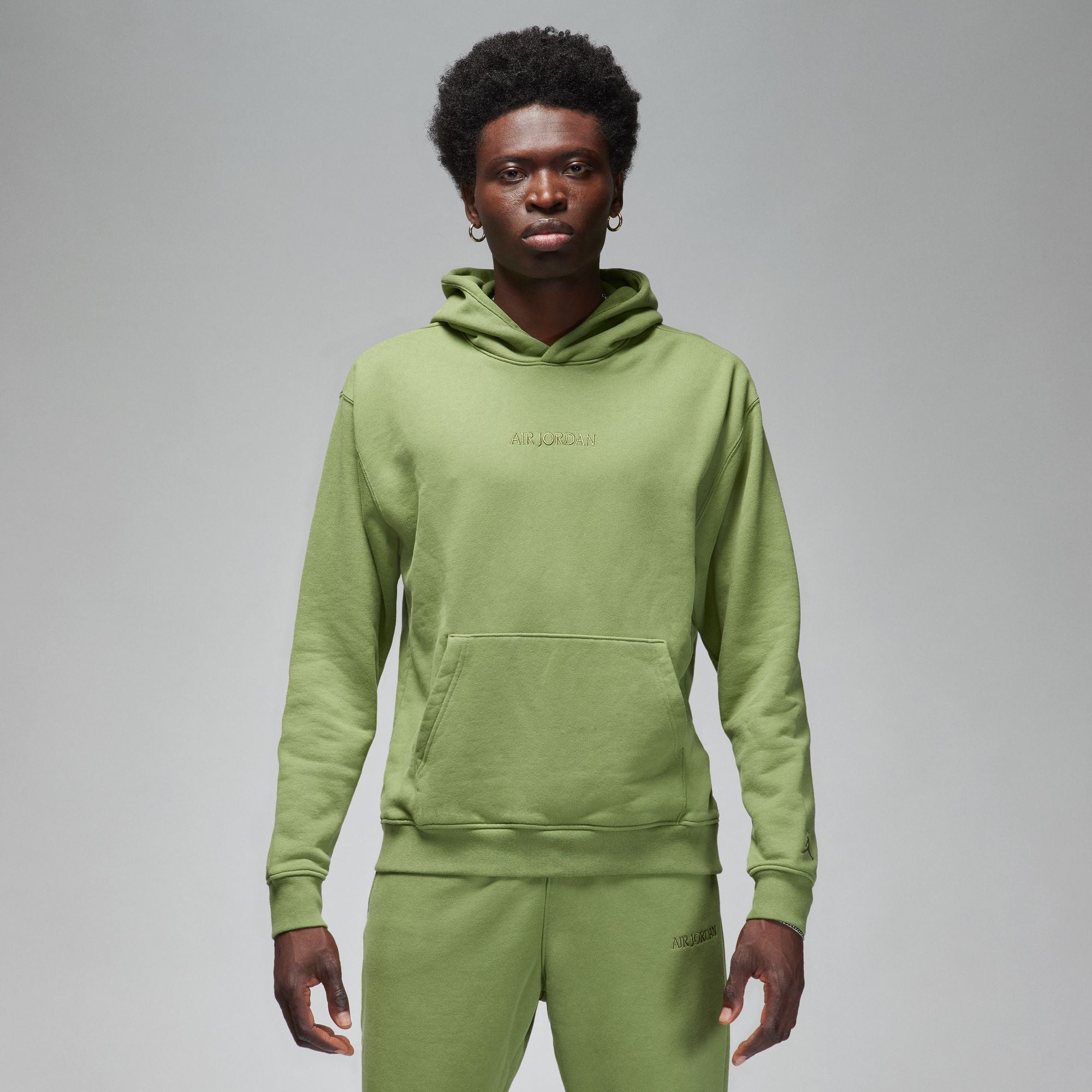 JORDAN HOODIE WORDMARK GREEN