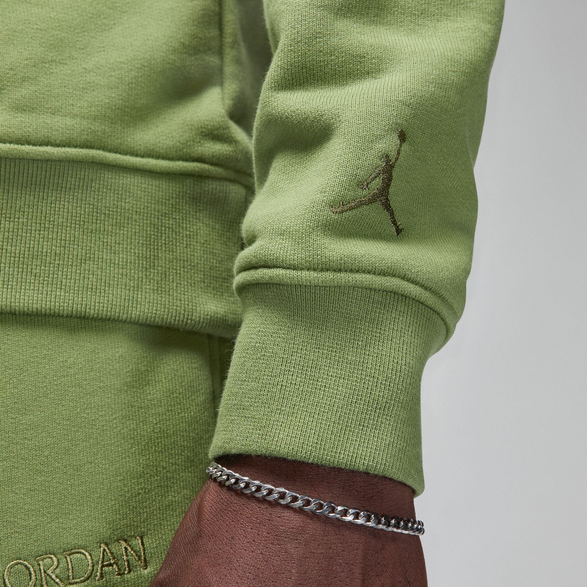 JORDAN HOODIE WORDMARK GREEN