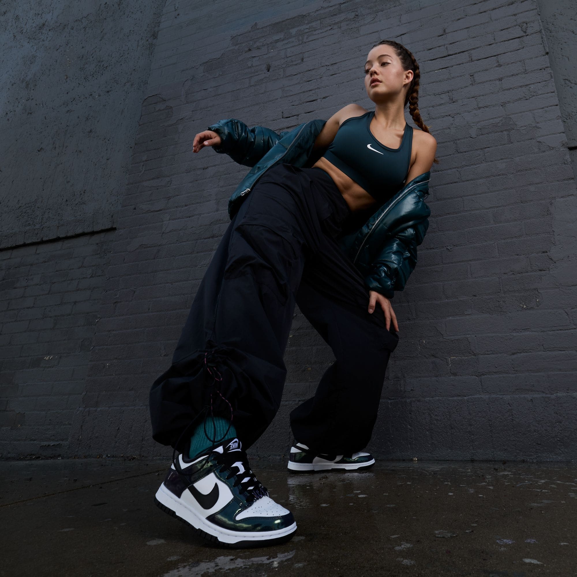 NIKE DUNK LOW JUST DO IT IRIDESCENT