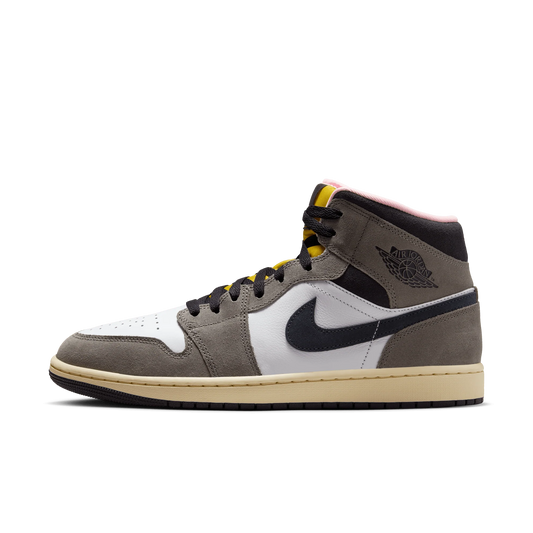 AIR JORDAN 1 MID WHITE OIL GREY NB