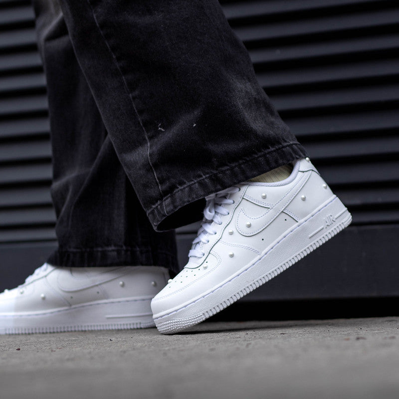 NIKE AIR FORCE ONE LOW WHITE PEARL W