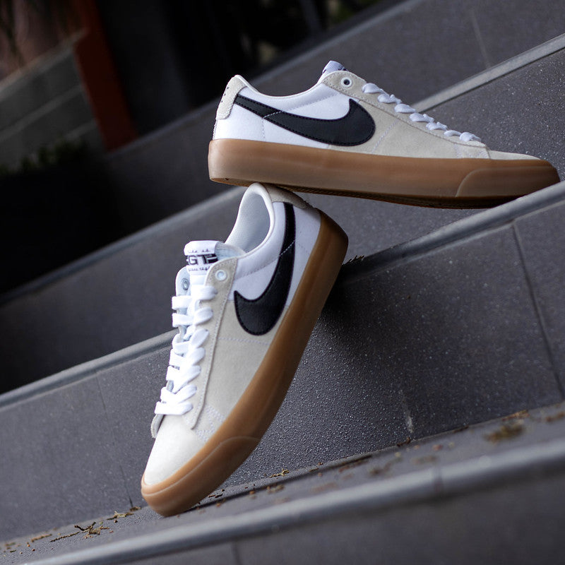 NIKE SB BLAZER LOW GT WHITE BLACK