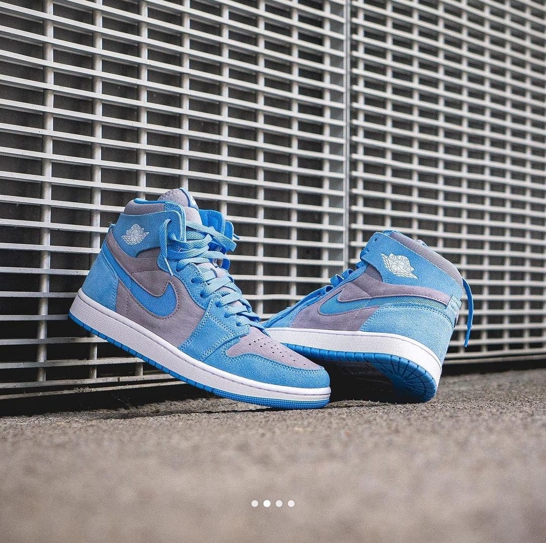 AIR JORDAN 1 ZOOM CMFT UNIVERSITY BLUE GREY