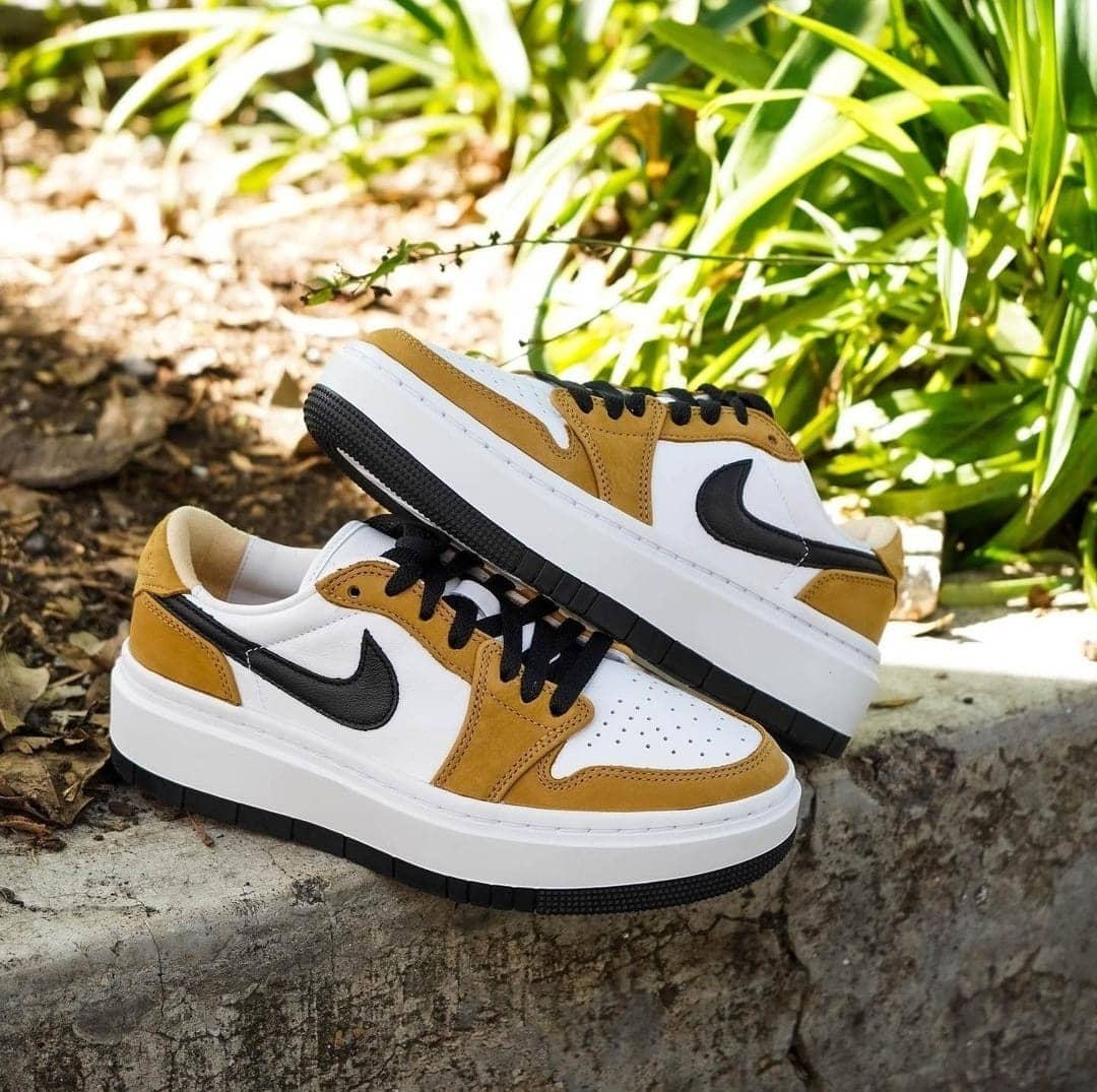 AIR JORDAN 1 LOW ELEVATE LOW GOLDEN HARVEST W